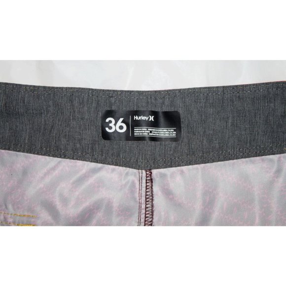 Hurley Mens Board Shorts Swim Trunks Surf Size 36 - Picture 5 of 5